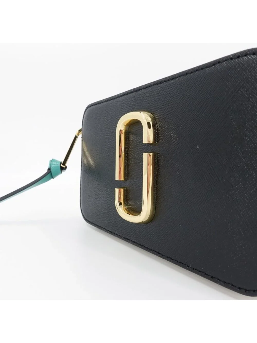 Marc Jacobs Saffiano Small Snapshot Camera Bag Multicolor Black OS